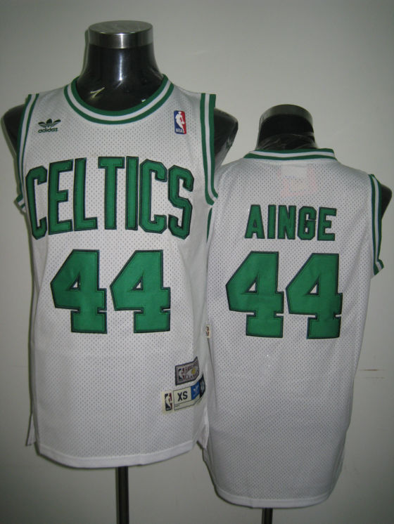 NBA Boston Celtics 44 Danny Ainge Home White Jersey